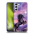 Anne Stokes Mythical Creatures Black Unicorn Soft Gel Case for Samsung Galaxy S21 5G