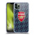 Arsenal FC 2021/22 Crest Kit Third Soft Gel Case for Apple iPhone 11 Pro Max