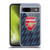 Arsenal FC 2021/22 Crest Kit Third Soft Gel Case for Google Pixel 8a