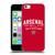 Arsenal FC Typography  Kings Of North London Soft Gel Case for Apple iPhone 5c
