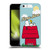 Custom Customised Personalised Peanuts Art Snoopy & Woodstock Soft Gel Case for Apple iPhone 5c