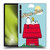 Custom Customised Personalised Peanuts Art Snoopy & Woodstock Soft Gel Case for Samsung Galaxy Tab S8 Plus