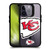 NFL Kansas City Chiefs Oversized BLACK SHOCKPROOF BUMPER CASE COMPATIBLE WITH Apple iPhone 14 Pro & MAGSAFE