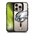 NFL Philadelphia Eagles Oversized BLACK SHOCKPROOF BUMPER CASE COMPATIBLE WITH Apple iPhone 16 Pro & MAGSAFE