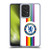 Chelsea Football Club PRIDE CREST Vertical White Soft Gel Case for Samsung Galaxy A33 5G (2022)