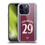 West Ham United FC 2024/25 Players Home Kit Aaron Wan-Bissaka Soft Gel Case for Apple iPhone 14 Pro