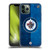 NHL Winnipeg Jets Half Distressed Soft Gel Case for Apple iPhone 11 Pro