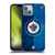 NHL Winnipeg Jets Half Distressed Soft Gel Case for Apple iPhone 14