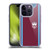 West Ham United FC Retro Kits 1975 FA Cup Final Soft Gel Case for Apple iPhone 14 Pro