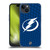 NHL Tampa Bay Lightning Net Pattern Soft Gel Case for Apple iPhone 15 Plus
