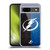 NHL Tampa Bay Lightning Half Distressed Soft Gel Case for Google Pixel 8a