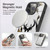 NBA Milwaukee Bucks White Marble Gel Armour Case For Apple iPhone 16 Pro Max