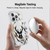 NBA Milwaukee Bucks White Marble Soft Gel Case for Apple iPhone 14 Pro Max & MagSafe