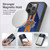 NBA New York Knicks Stripes Gel Armour Case For Apple iPhone 15 Pro
