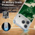 NBA Milwaukee Bucks Marble Agates Soft Gel Case for Apple iPhone 17 Pro
