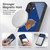 NBA New York Knicks Plain Gel Armour Case For Apple iPhone 16