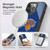 NBA New York Knicks Plain Gel Armour Case For Apple iPhone 16 Pro Max