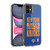 NBA New York Knicks Typography Soft Gel Case for Apple iPhone 11