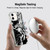 NBA New York Knicks Black Marble Soft Gel Case for Apple iPhone 12 / iPhone 12 Pro & MagSafe