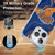 NBA New York Knicks Marble Agates Soft Gel Case for Apple iPhone 13 Pro & MagSafe