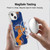 NBA New York Knicks Marble Agates Soft Gel Case for Apple iPhone 14 Plus & MagSafe