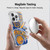 NBA New York Knicks Half Oversized Soft Gel Case for Apple iPhone 14 Pro Max & MagSafe
