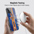 NBA New York Knicks Stripes Soft Gel Case for Apple iPhone 15 & MagSafe