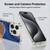 NBA New York Knicks Marble Agates Soft Gel Case for Apple iPhone 15 Pro & MagSafe