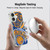 NBA New York Knicks Half Oversized Soft Gel Case for Apple iPhone 16 Plus & MagSafe
