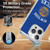 NBA New York Knicks Distressed Soft Gel Case for Apple iPhone 16 Pro & MagSafe