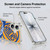 NBA New York Knicks Half Oversized Soft Gel Case for Apple iPhone 17