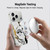 NBA New York Knicks White Marble Soft Gel Case for Apple iPhone 17 Pro Max