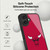 NBA Chicago Bulls Plain Gel Armour Case For Apple iPhone 16
