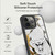 NBA Chicago Bulls White Marble Gel Armour Case For Apple iPhone 16 Pro Max
