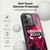 NBA Chicago Bulls Marble Agates Gel Armour Case For Apple iPhone 16 Pro