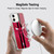 NBA Chicago Bulls Stripes Soft Gel Case for Apple iPhone 12 / iPhone 12 Pro & MagSafe