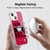 NBA Chicago Bulls Typography Soft Gel Case for Apple iPhone 13