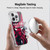 NBA Chicago Bulls Marble Agates Soft Gel Case for Apple iPhone 13 Pro Max & MagSafe