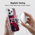 NBA Chicago Bulls Marble Agates Soft Gel Case for Apple iPhone 13 Pro & MagSafe