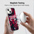 NBA Chicago Bulls Marble Agates Soft Gel Case for Apple iPhone 14 Plus & MagSafe