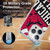 NBA Chicago Bulls Half Oversized Soft Gel Case for Apple iPhone 14 Pro & MagSafe