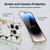 NBA Chicago Bulls White Marble Soft Gel Case for Apple iPhone 14 Pro & MagSafe