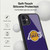 NBA Los Angeles Lakers Plain Gel Armour Case For Apple iPhone 11