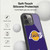 NBA Los Angeles Lakers Plain Gel Armour Case For Apple iPhone 13 Pro