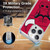 NBA Chicago Bulls Oversized Soft Gel Case for Apple iPhone 16 Pro & MagSafe