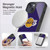 NBA Los Angeles Lakers Plain Gel Armour Case For Apple iPhone 15