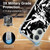 NBA Chicago Bulls Black Marble Soft Gel Case for Apple iPhone 17