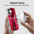NBA Chicago Bulls Stripes Soft Gel Case for Apple iPhone 17