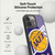 NBA Los Angeles Lakers Oversized Gel Armour Case For Apple iPhone 15 Pro