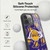 NBA Los Angeles Lakers Patterns Gel Armour Case For Apple iPhone 15 Pro